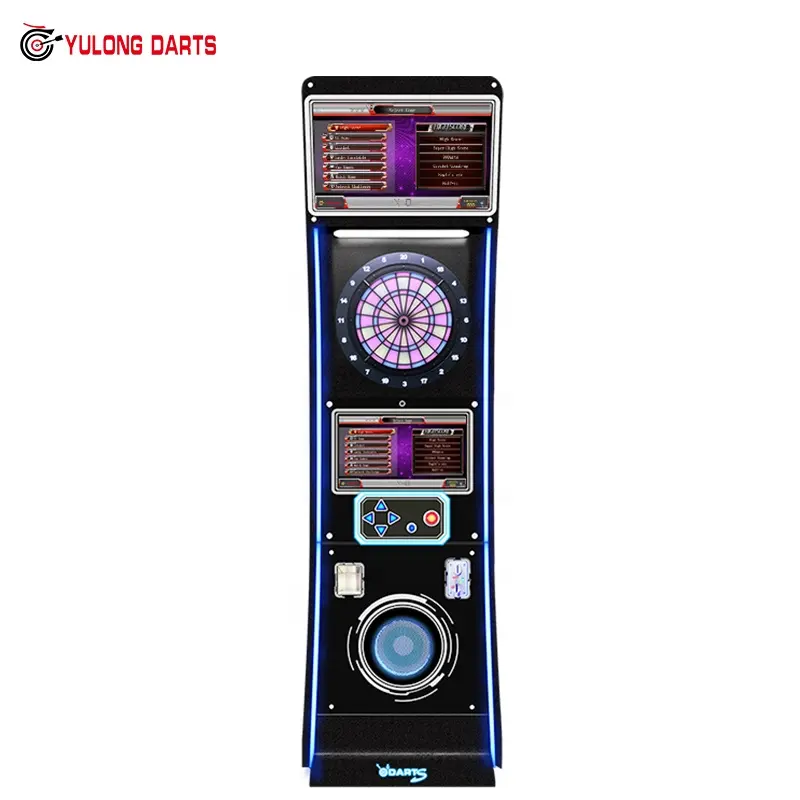 LED YL Dart Board Machine Video Capable Electronic Indoor Online Game Bar