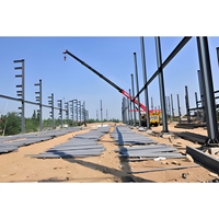 Entrepôt préfabriqué en structure métallique personnalisé, atelier, bâtiment industriel isolé pour équipement