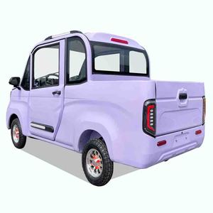 Mini Camioneta Eléctrica Fácil de Usar y Práctica, Vehículo de 4 Ruedas y 4 Asientos <span class=keywords><strong>con</strong></span> Caja de Carga - Product Image 4