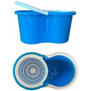 Round Head Mopping Set Telescopic Handle <b>Mop</b> Bucket Spin Bucket Household Cleaning Floor Twist <b>Mop</b> for Home - Product Image 3