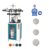 Machine à bandage élastique à roulement simple RIB, moteur 380V/220V 1000W, haute vitesse, informatisée, automatique, double cylindre, garantie 3 ans