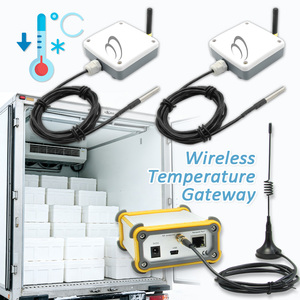 2 Sets <b>Wireless</b> <b>Temperature</b> Monitoring Devices Industrial IoT LoRa Cold Chain Fridge Freezer <b>Temperature</b> Alarm - Product Image 1