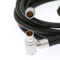 Câble de données Alvin's Cables 1,2 m 7 broches mâle vers 7 broches mâle pour récepteur Trimble R7 vers caméscope/appareil photo, coudé/droit