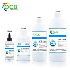 OCBESTJET High Quality DTF Textile Cleaner Liquid Cleaning Solution For DTF Direct To Transfer Film Printing Ink