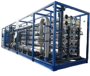 500m3 pro tag edelstahl 316 automatisch betriebende meerwasser-desalinationsanlage