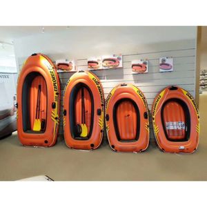 INTEX 58354 58355 58356 PLAY SERIES <span class=keywords><strong>EXPLORER</strong></span> PRO BATS 50/100/200 Extérieur Famille Portable Pliant <span class=keywords><strong>Gonflable</strong></span> <span class=keywords><strong>Bateau</strong></span> De Pêche Kayak - Product Image 1