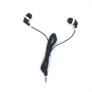 Wholesale Ultra Low Price MP3/MP4 Computer Phone Wired Headphones 3.5mm High Compatibility Promotional Gifts Cheap Headphones