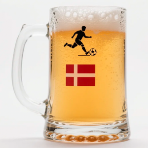 تانكار بيرة كريستالية مخصصة ألمانية زجاج بيرة مع مقبض - Product Image 5