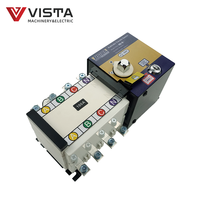 Commutateur de module de commande de générateur diesel VSQ3-100A ATS de transfert automatique à double puissance