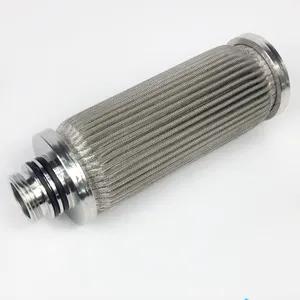 micron micron oil filters machine filtration mesh stainless steel perforated filter tube stainless candle filter element