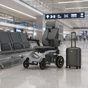 Scooter Inteligente de Cuatro Ruedas para Personas Mayores, Capacidad de Carga de 150 kg, Batería de Litio, Marco de Aluminio, Diseño Plegable - Product Image 2