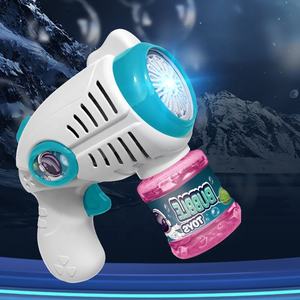 Samtoycn <span class=keywords><strong>Jeux</strong></span> électriques d'été en plein air, éclairage automatique, pistolet à bulles spatiales pour enfants, fête - Product Image 3
