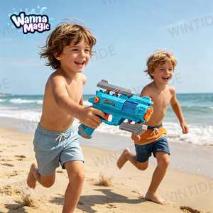 Pistolet à eau WANNA MAGIC Transfom Style, capacité 50 ml, pistolet à eau pour enfants, jouet d'été pour l'extérieur avec un design d'aile cool - Product Image 2