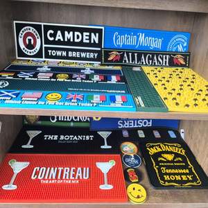 Tapis de bar personnalisé en PVC souple écologique, tapis anti-déversement, tapis carré en caoutchouc, tapis de bar personnalisés pour accessoires de bar - Product Image 4