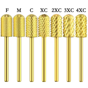 Grand foret en carbure de clou lisse de haute qualité en or à tête ronde pour perceuse électrique <span class=keywords><strong>Dremel</strong></span> - Product Image 4