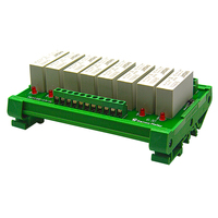 Penjualan Laris 8 Saluran Kontrol DC AC Solid State Modul Relay Elektromagnetik Pelatuk Level Tinggi dan Rendah GJ-5FA-L Kontrol PLC