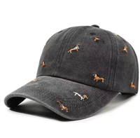 Gorra de Béisbol de Algodón de Alta Calidad con Logotipo Bordado Personalizado, Gorra Unisex Ajustable de Tela de Algodón Lavada, Gorra con Logotipo Personalizado