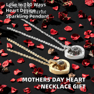 Collier avec pendentif en forme de cœur avec insertion photo, chaîne en alliage d'or rose et d'argent, style classique pour un usage quotidien - Product Image 2