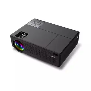 Everycom M9 CL770 1080P FHD 4K projektör LED multimedya sistemi Beamer 6800 lümen otomatik Keystone ev sinema hoparlör