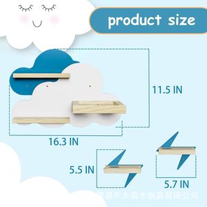 Collectible Figurine Storage Rack 4 Layers <b>Wall</b> Mounted Display Shelf For Study Bedroom Living Room - Product Image 4