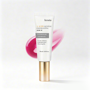 Gel Limpiador Facial Icesea con AHA - Limpieza Profunda y de Poros para Piel Mixta, Tamaño Viaje, OEM/ODM - Product Image 1
