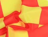 Drapeau d'arbitre de football 46CM drapeaux d'arbitre de coin de football personnalisés étanches avec poignée en mousse pour Match de football