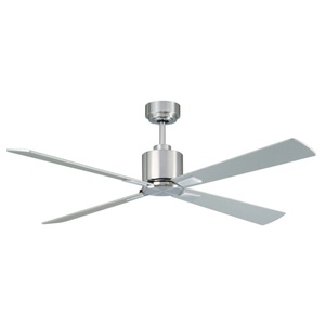 52-Inch <b>Ceiling</b> Fan with <b>Light</b>, 4 Blades Modern Bedroom <b>Ceiling</b> Fan with Wall <b>Remote</b> <b>Control</b> - Product Image 1