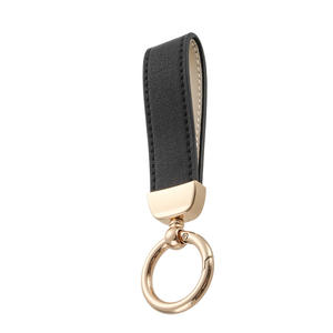 Accessoires de porte-clés en cuir véritable faits à la main de luxe en gros, porte-clés de voiture - Product Image 5