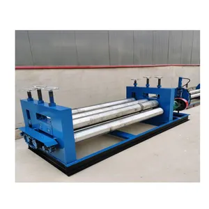 Decoiler Flattening And Cutting To Length Metal Sheet Tile Roofing Roll Forming Machine Production Line