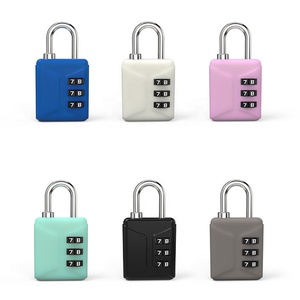 Sécurité étanche sécurité 3 chiffres combinaison mot de passe <span class=keywords><strong>Code</strong></span> <span class=keywords><strong>cadenas</strong></span> pour voyage en plein air bagages sac à dos Gym <span class=keywords><strong>cadenas</strong></span> - Product Image 2