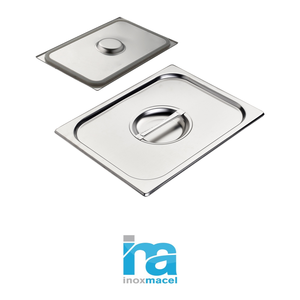 Couvercle de bac alimentaire GN 1/2 en acier inoxydable avec joint hermétique Inox Inox Macel - Product Image 4