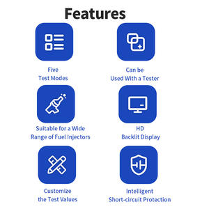 Mini nettoyeur et testeur d'injecteur automobile à poignée - Product Image 3