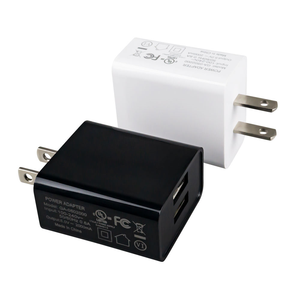 Chargeur mural <span class=keywords><strong>USB</strong></span> simple 10W 5V 2A avec logo personnalisé, norme américaine pour FCC, pour ordinateur portable et téléphone portable, adaptateur électrique - Product Image 1