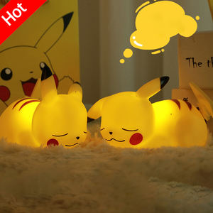 Lámpara de Noche de PVC con Diseño de Pokémon Pikachu, Psyduck, Squirtle y Charizard, Linda y en Oferta, para Niños y Decoración del Hogar - Product Image 2