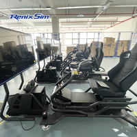 Renixsim Sim Racing Rig Indoor Amusement Park Operado por monedas Juegos de entrenamiento de carreras Equipo para adultos
