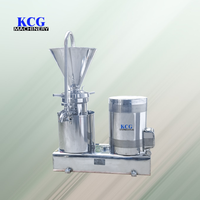 Machine à broyer les colloïdes en acier inoxydable, petite machine à fabriquer la sauce chili aux arachides, machine à snacks pour noix de cajou et sésame