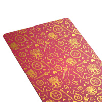 Fabricant professionnel à 100 %, cartes Oracle personnalisées en or, couleur pleine, 350 g/m², impression de cartes de tarot, jeux de cartes