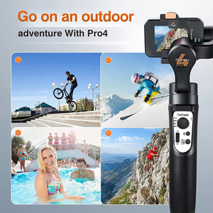 <span class=keywords><strong>Stabilisateur</strong></span> portable 3 axes compatible Hohem Pro 4 pour <span class=keywords><strong>GoPro</strong></span>, <span class=keywords><strong>DJI</strong></span> Osmo, Insta360 One R et caméras d'action pour selfies - Product Image 5
