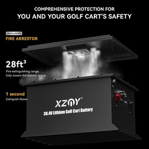 Batterie LiFePO4 36V 100Ah légère pour voiturette de golf, 5000 cycles, pour véhicule électrique, AGV, autolaveuse, nacelle élévatrice, utilitaire - Product Image 4