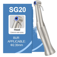 DENTUS Pièce à main dentaire à bouton-poussoir, moteur pneumatique, contre-angle pour implant dentaire