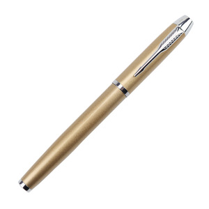 Elegant Classic Metal Ballpoint <b>Pens</b> Premium Glossy Brushed Finish Executive <b>Pens</b> with Decorative Feather Clip - Product Image 3