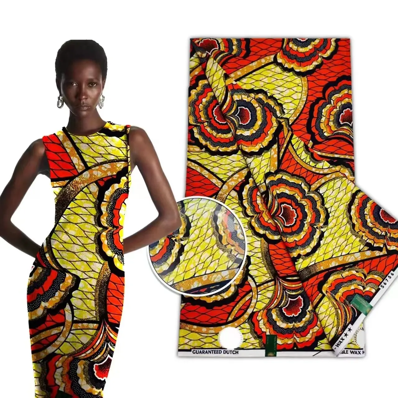 New wax print fabric african 100 cotton africa wax print fabric african BATIK