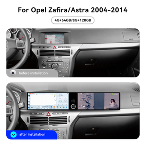 <span class=keywords><strong>Autoradio</strong></span> double écran 12,3 pouces Android 13 Carplay pour <span class=keywords><strong>Opel</strong></span> <span class=keywords><strong>Zafira</strong></span>/Astra 2004-2014, <span class=keywords><strong>autoradio</strong></span> multimédia GPS navigation - Product Image 2