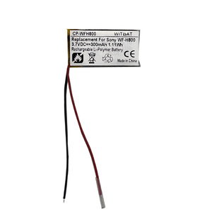 Batería Lipo de 3.7V para Auriculares Inalámbricos <span class=keywords><strong>Sony</strong></span> <span class=keywords><strong>WH</strong></span>-<span class=keywords><strong>CH500</strong></span> <span class=keywords><strong>WH</strong></span>-CH510 - Product Image 2