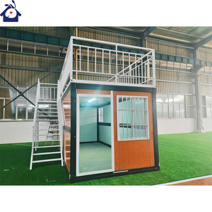 ภาชนะบรรจุแบบพับได้ภาชนะบรรจุแบบแบนบ้านพับได้สำหรับที่พักคนงาน - Product Image 3