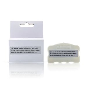 Supercolor T04d1 Resetter T6716 رقاقة Resetter لخزان الصيانة T6716 T3661 T04D100 - Product Image 1