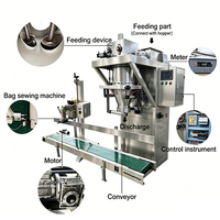 Machine d'emballage de poudre à vis spirale de haute précision en SUS304/316 de qualité alimentaire pour le remplissage de 5 à 50 kg de farine, de blé, de manioc et de poudre de calcium