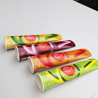 Tube en papier Calippo de 100 ml/120 ml, emballage en tube de papier, vente chaude