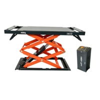 Plateforme élévatrice à ciseaux ultra-mince 4 tonnes (4000 kg) avec double extension