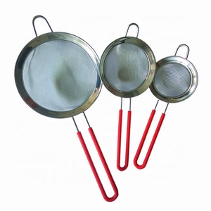 Filtre à farine à manivelle Tamis à farine métallique en acier inoxydable 304 - Product Image 2